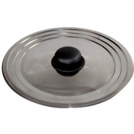 Couvercle inox universel 22 à 26 cm - Baumalu - 343725 (1/3)