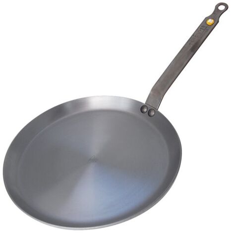 Poêle à Crêpes Professionnelle en Fer Minéral 24 cm - De Buyer