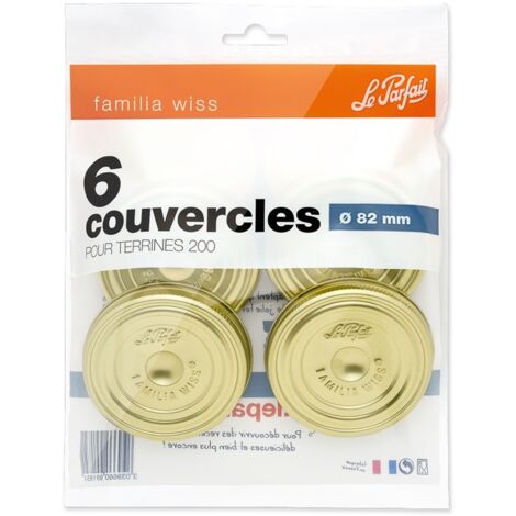 LE PARFAIT - Bouchon familia wiss 82mm sachet de 6 (1/2)