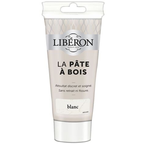 LIBERON - Pate à bois tube 150g blanc (1/2)
