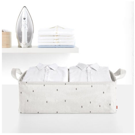 Panier Suspendu Pour Douche Rayen - 28x8x28 Cm, Blanc, Avec Crochet Et Trous De Drainage