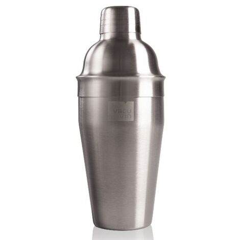 VACUVIN - Shaker à cocktail Acier Brossé - Cocktail Shaker Stainless Steel