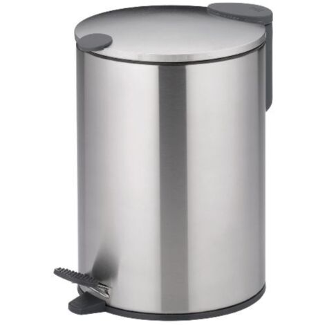 KELA POUBELLE 3L MATS 23CM METALMATN 23615 (1/2)