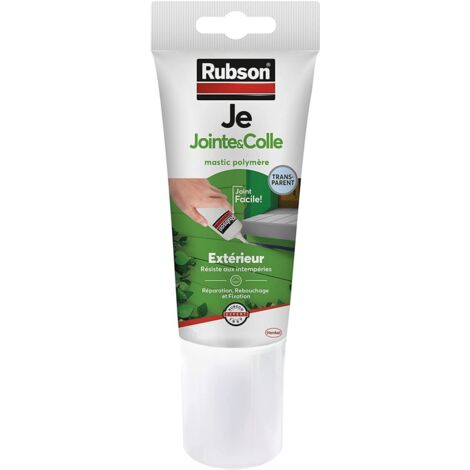 RUBSON - Mastic fixation je jointe et colle transparent tube 50ml (1/5)