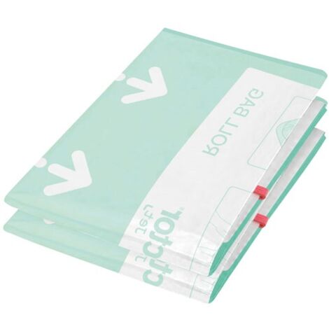 Sac de compression roll up taille L – Lot de 2 – Dimensions 70 x 55 cm – Réduction volume 50 % après aspiration – Nylon et polyéthylène – Compactor