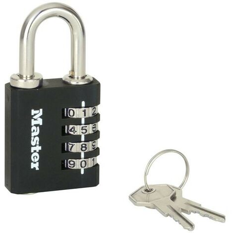 Master Lock Cadenas, ensemble de cadenas à combinaison à mini