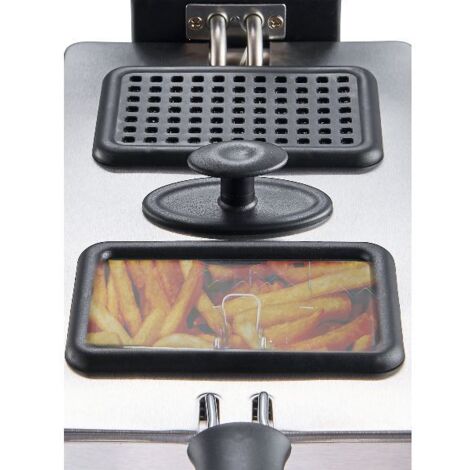 Tostapane LITTLE BALANCE A 4 Fette | Doppia Fessura XXL In Acciaio Inox | 1450W Con Cassetto Briciole