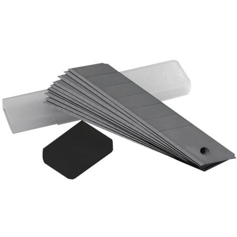Fischer Ensemble professionnel 10 lames de cutter argenté 25 mm
