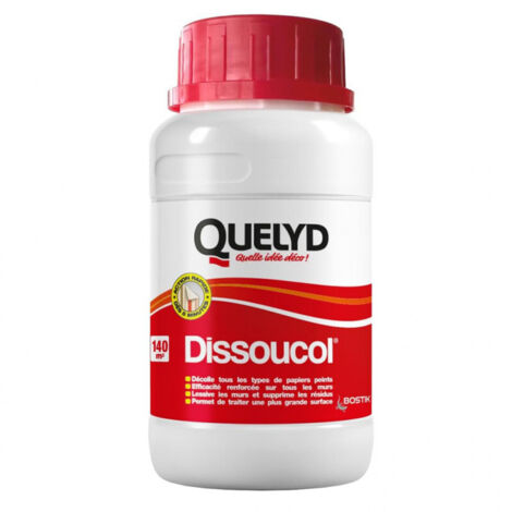 Décolleur papier peint Quelyd Dissoucol Conditionnement: 250ml (1/4)