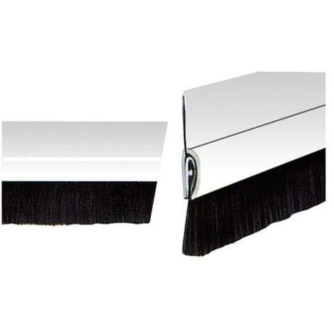 MISTRAL - Bas de porte pour porte garage argent 3x85cm