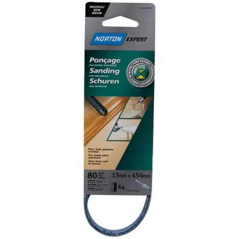 NORTON - Bande lime 13x454 g.80 blue x4 sc (1/5)