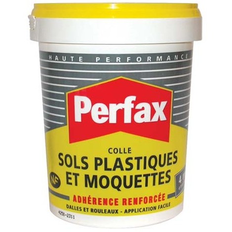 PERFAX - Colle moquette et sol plastique - 1 Kg