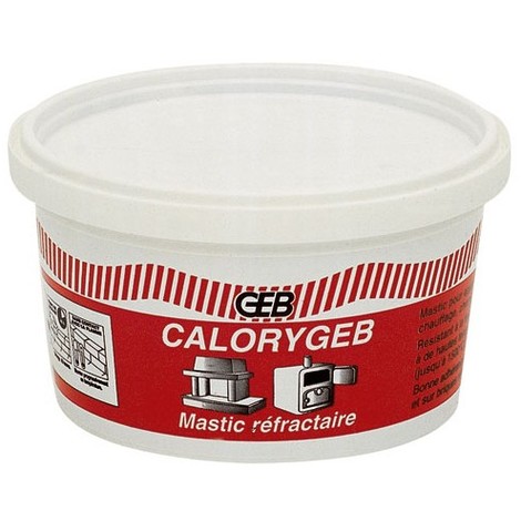 GEB - Mastic réfractaire Calorygeb - 600 gr