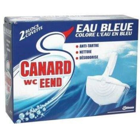 cuvette wc bleu canard