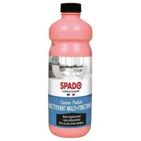 Nettoyant pour vitre Pol polish 750cc – Formule professionnelle – Élimine les traces et salissures – Pour surfaces vitrées et miroirs