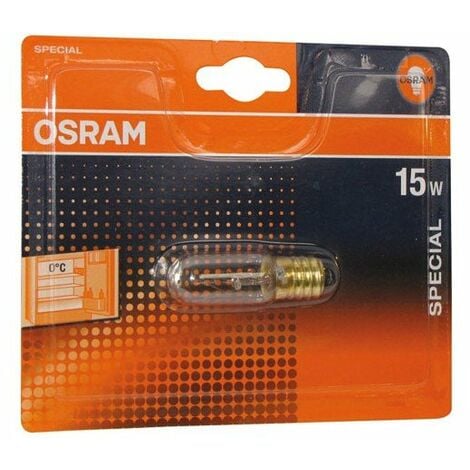 Ampoule incandescente tube frigo E14 15W - OSRAM