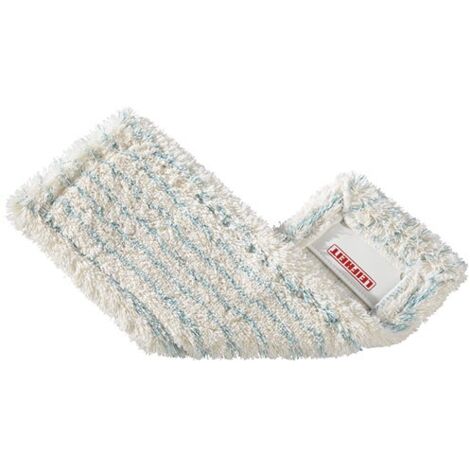 Leifheit – Housse de mop pour nettoyage humide – Coton ultra-absorbant – Largeur 42 cm – Compatible lave-sol Profi – Jusqu'à 400 lavages