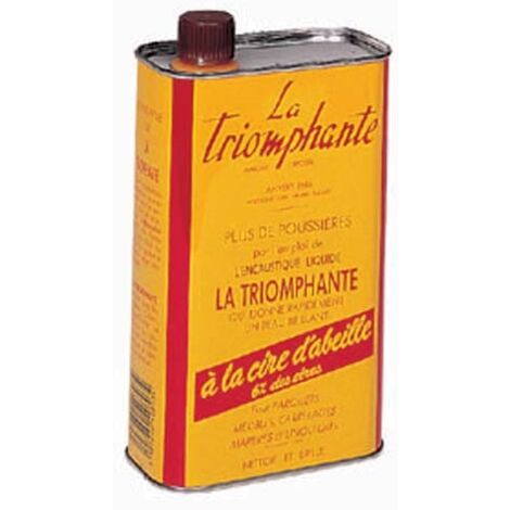 Cire liquide pour bois 1L – Finition claire – Nourrit et protège parquets et meubles – Cire d'abeille haute qualité – Pintaud