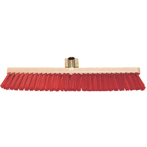 DOMERGUE - Balai cantonnier 60cm pvc rouge 215
