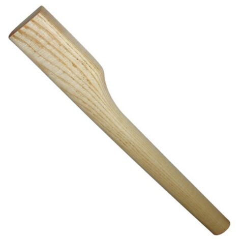 Manche hachette triangulaire 45 cm en frêne – Pour coupe précise bois dur – Outil professionnel jardinage – Rousselet