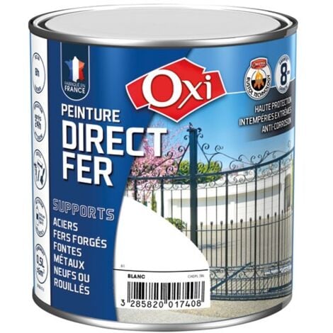 OXI - Directe fer lisse noir brillant 250ml