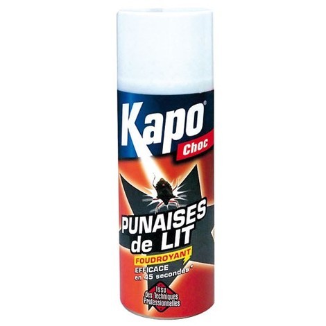 KAPO - Aérosol punaise de lit foudroyant - 400 mL