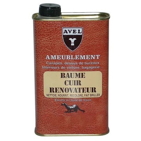 Achat Rénovateur cuir AVEL baume saphir 250ml - Entretien du cuir -  Ameublement cuir