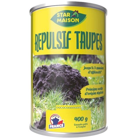 Start – Répulsif à taupes granulés naturels – Formulation à base de lavandula hybrida – Action longue durée 2 à 4 semaines – Fabrication française