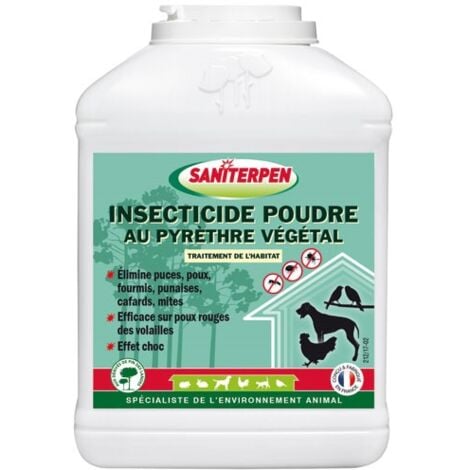 SANITERPEN - Saniterpen insecticide poudre pyrethre végétal 250g