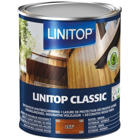 LINITOP - Linitop Classic lasure satin 1 L teck
