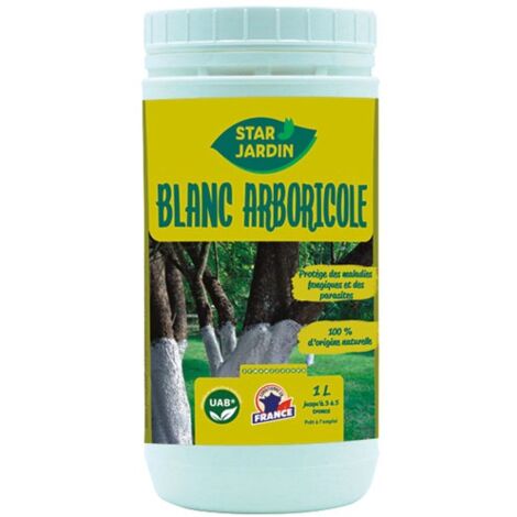 Start – Insecticide biologique blanc arboricole 1L – Protection contre parasites et champignons – Application au pinceau – Produit 100% naturel (1/6)