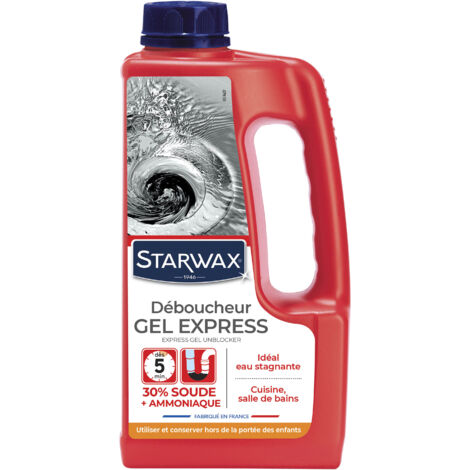 Déboucheur express pour canalisations 1L STARWAX