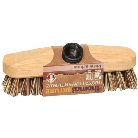 Thomas Gamme Nature Balai Bois Fibres Naturelles