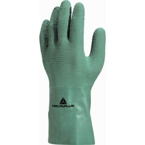 GANT DELTA PLUS LATEX SUPPORTE ADHERISE VERT -LAT500 T7,5