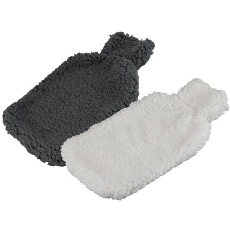 Bouillotte Caoutchouc avec Housse Sherpa 1.75L