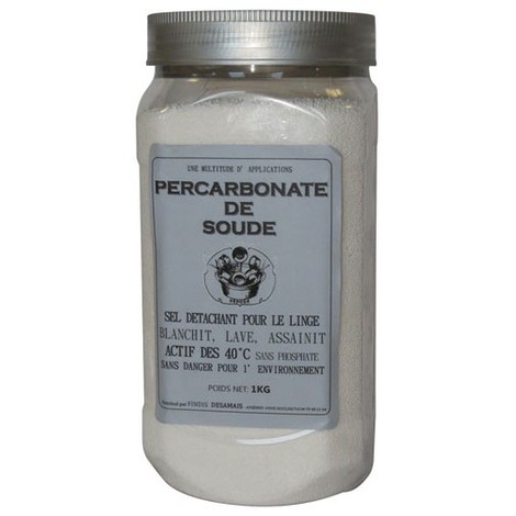 Le bicarbonate, le percarbonate et les cristaux de soude