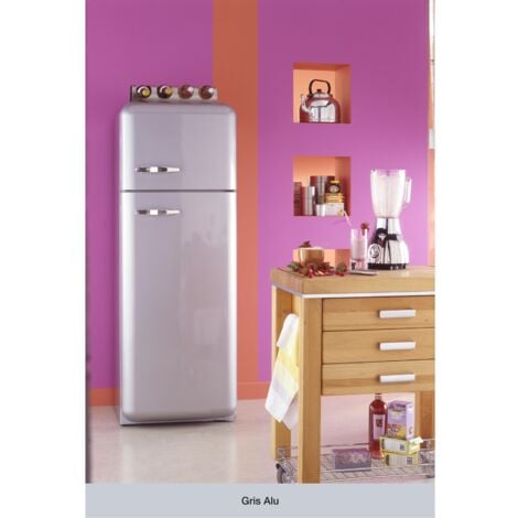 Peinture aérosol pour Electroménager - Brillant Gris Alu - 400 ml - Julien