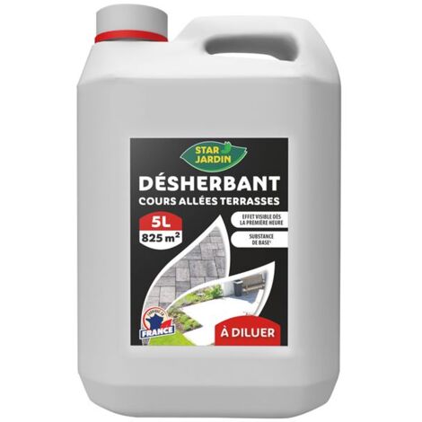 DESHERBANT COURS ALLEES TERRAS. 5L /NC STAR JARDIN - VINC5