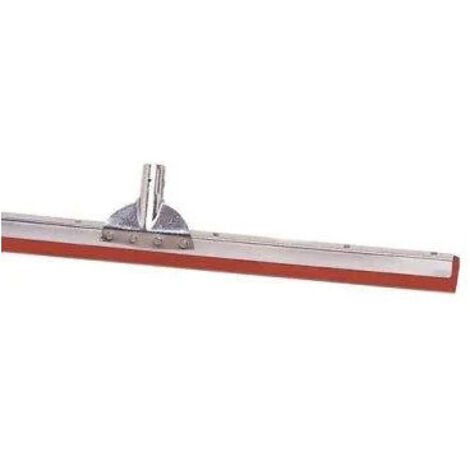 Finish – Raclette de douche 75 cm en mousse néoprène – Latte en métal zingué – Pour nettoyage sols industriels – Douille renforcée Ø 24 mm