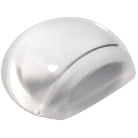 INOFIX - Butée de porte adhésive semi sphérique transparent blister (1/6)