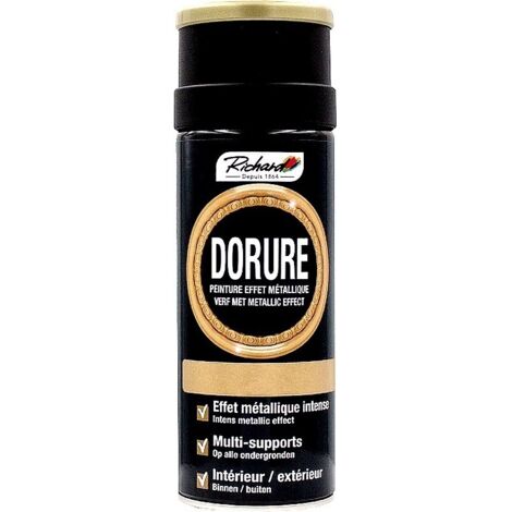RICHARD COLORANTS - Aérosol 400ml dorure or pale (1/2)