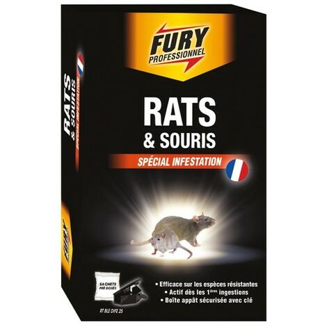 Anti-nuisible Rats & Souris espèces résistantes - 300 g Caussade