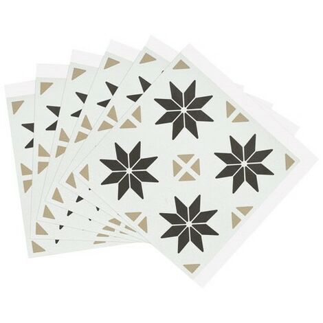 D-C-FIX - Dalle murale 30,5 cm adhésive décor géométrique (lot de 6)