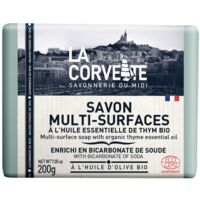 LA CORVETTE - Savon multisurfaces 200g thym ecocert