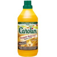Nettoyant sol pour parquets vitrifiés stratifiés 1L – Formule concentrée – Élimine les taches et la saleté – Brillance durable – Carolin