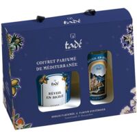 TADE - Coffret senteur réveil en Sicile bougie et spray citron
