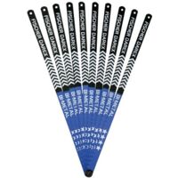 FISCHER DAREX - Lames de scie métaux bimétal 300 mm x 10