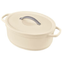 BEKA - PLUME COCOTTE OVALE BEIGE 31CM 6L