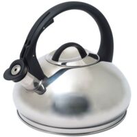 Baumalu Bouilloire à sifflet inox 3 litres design moderne