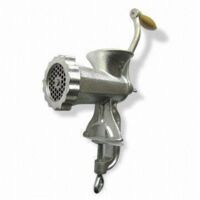 Hachoir à viande manuel N°10 en fonte – Vis de serrage – Livré avec couteau et grille 4.5 mm – Accessoires en option – Reber